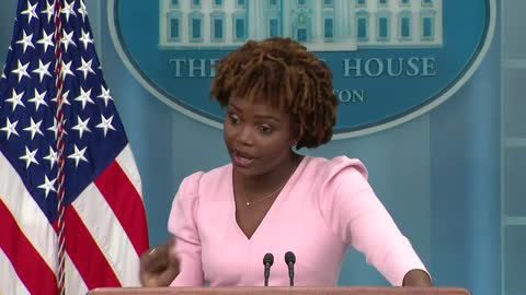 White House Press Secretary Karine Jean-Pierre briefs the media