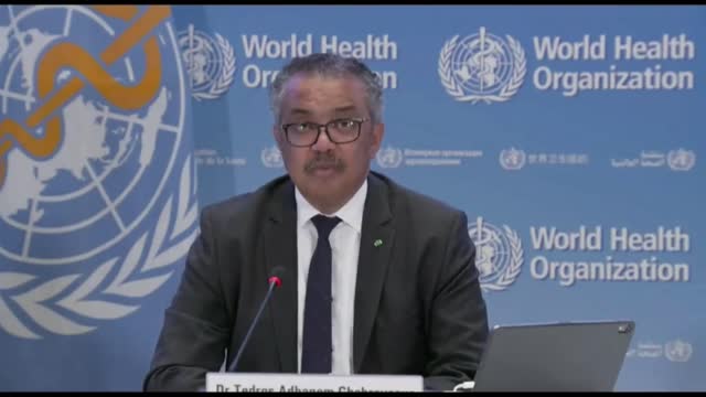 Tedros: Unfortunately there is a "small minority group" that’s against the WHO Pandemic Treaty