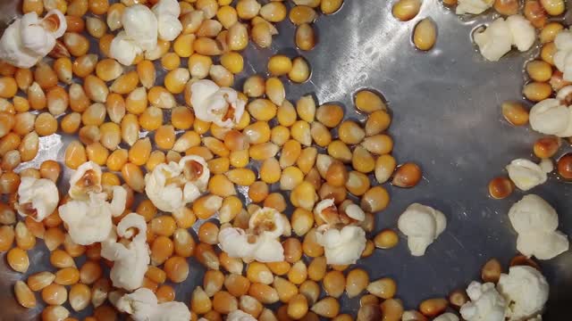 Watch how corn turns into popcorn