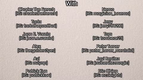TYPES OF MAGICIANS AT A MAGIC CONVENTION