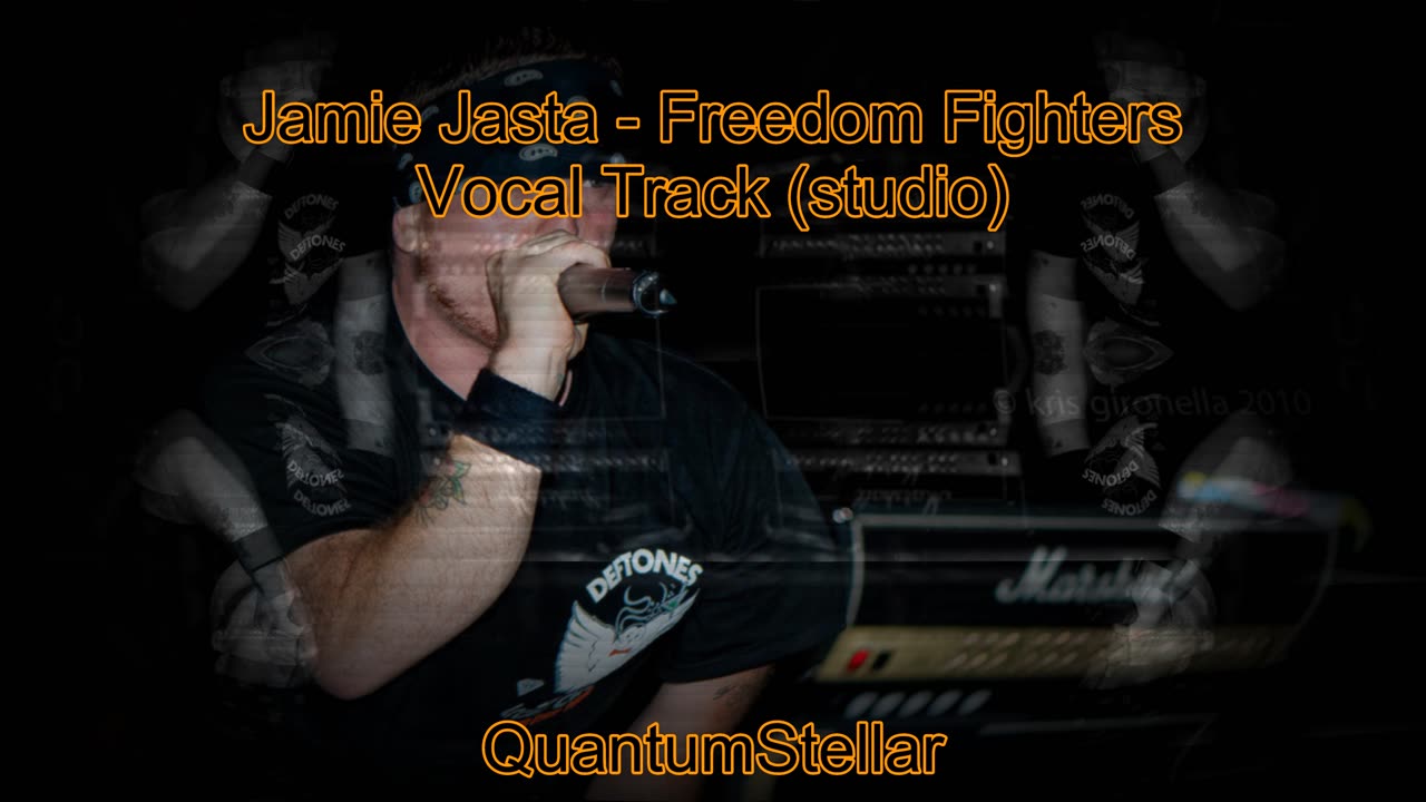 Jamie Jasta - Freedom Fighters Vocal Track (studio)