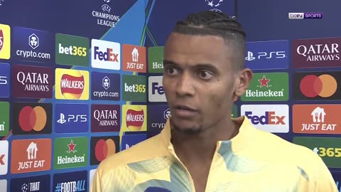 Manuel Akanji on the ‘Definitely City’ kit
