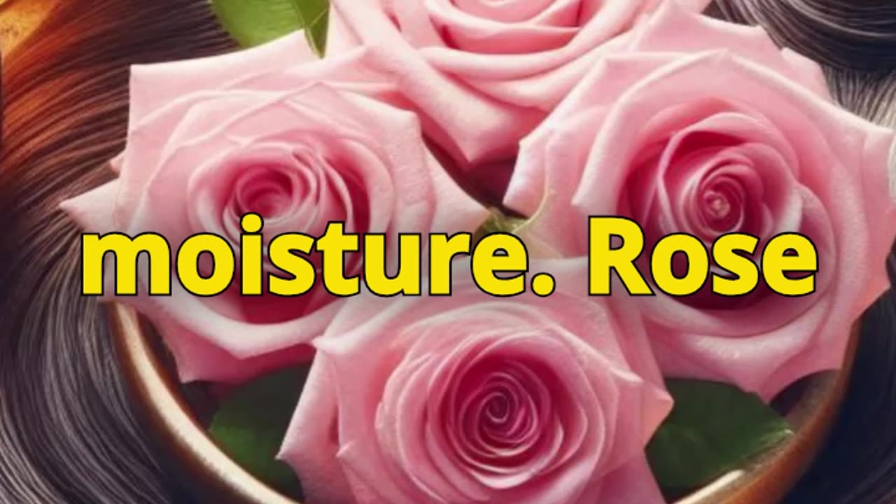 Taming Frizz with Rose Water