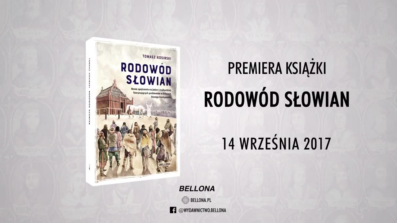 Rodowód Słowian - zapowiedź autorska książki Tomasza J. Kosińskiego