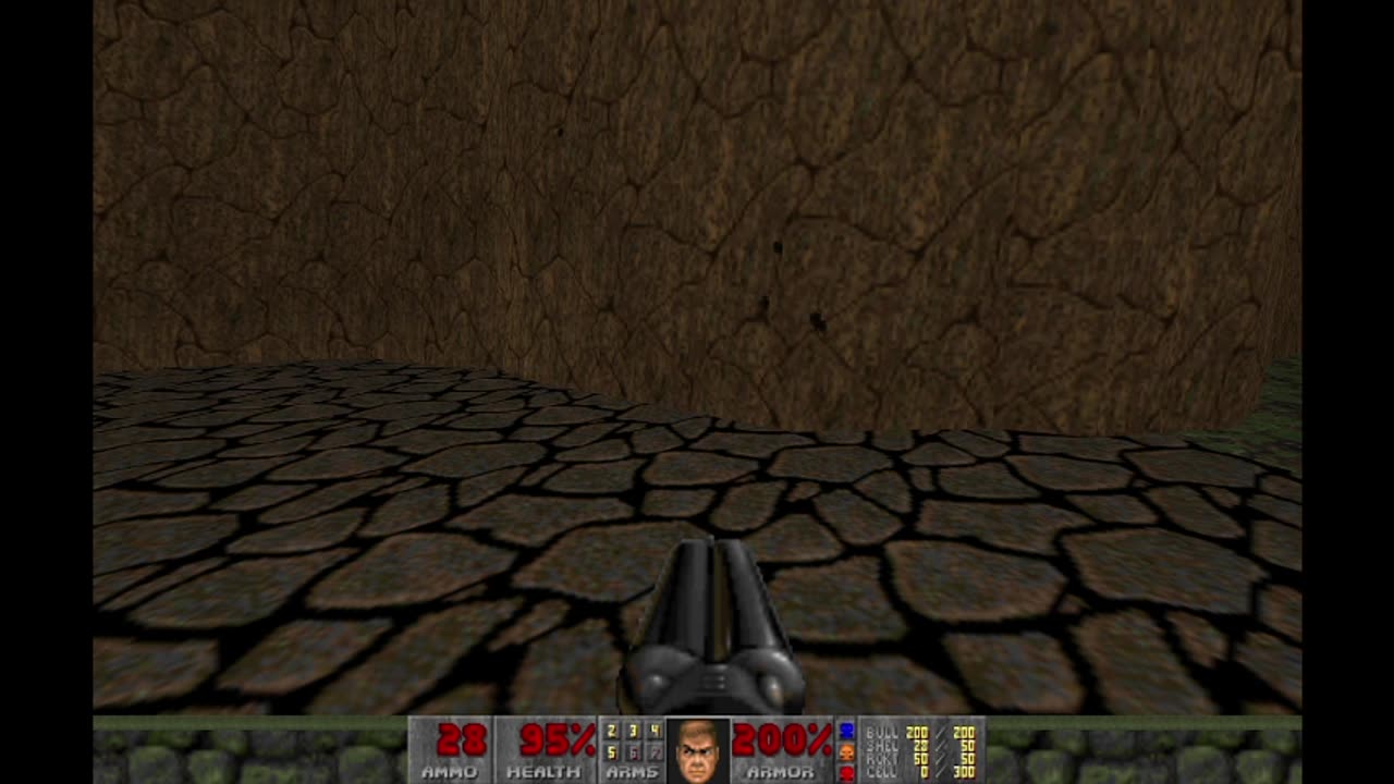 No Rest for the Living (Doom II mod) - Hell Mountain (level 4)