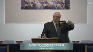 Pastor C. M. Mosley, Series: Moses, Curtailing Compromise (Part 2), Exodus 8:25-29