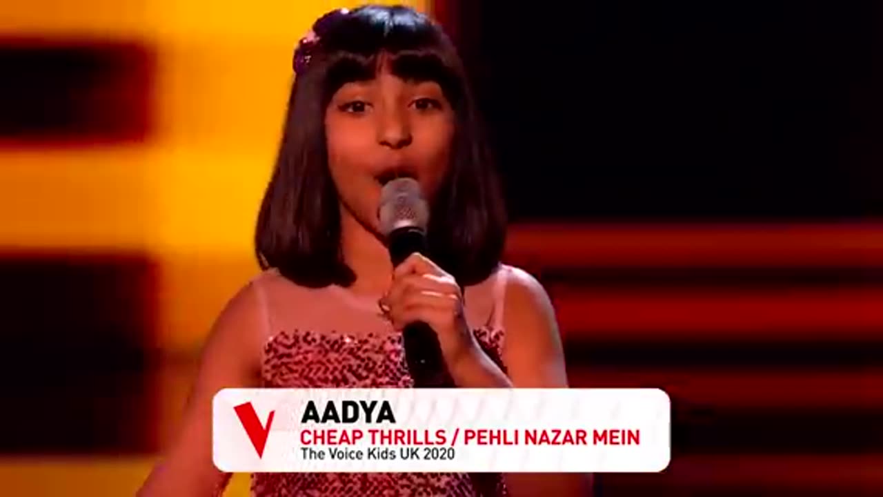 Aadya-sings- Brilliant Musup song (The voice kid) Form UK