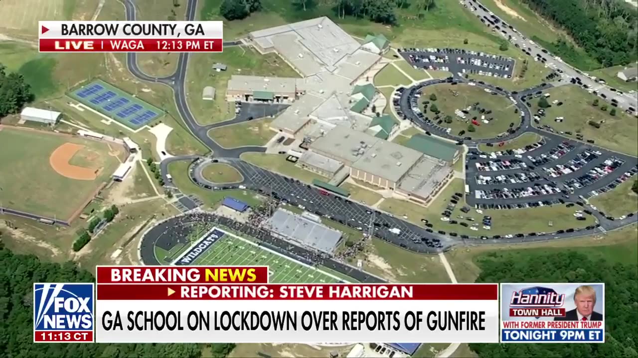 Shooter in custody after reports of gunfire at Georgia school