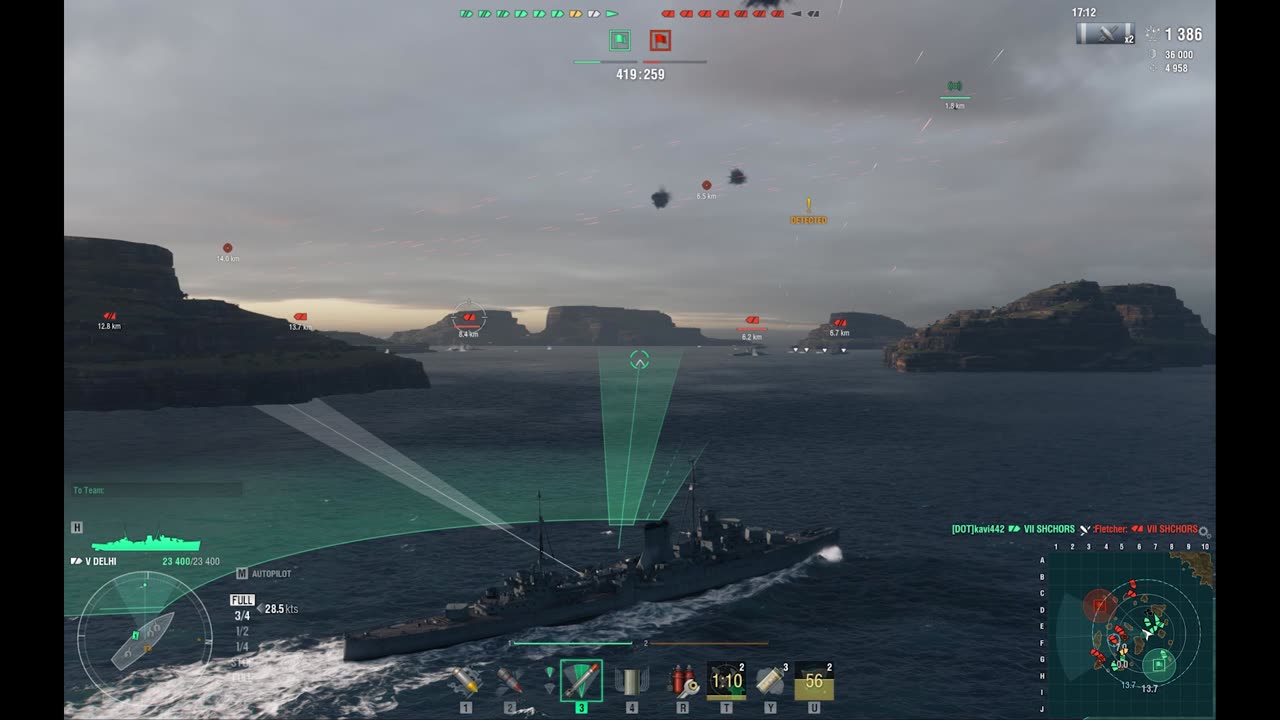 Today we Play World OF Warship with 4K Resolution 60 FPS