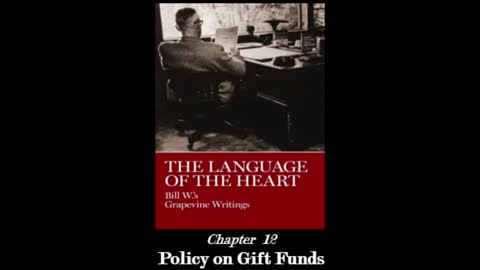 The Language Of The Heart - Chapter 12: "Policy on Gift Funds"