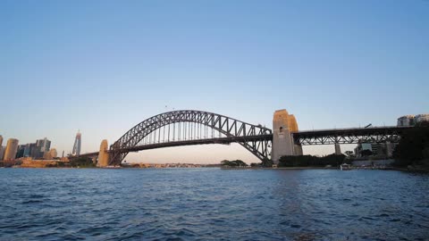 Sydney Bridge Over the Water