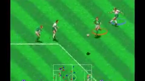 goals in INTERNATIONAL SUPERSTAR SOCCER/ super nintendo futbol