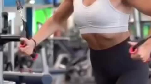 girl gym workout #shorts #gym #Chastexercise #attitudestatus WhatsApp status girl fitness video 🔥