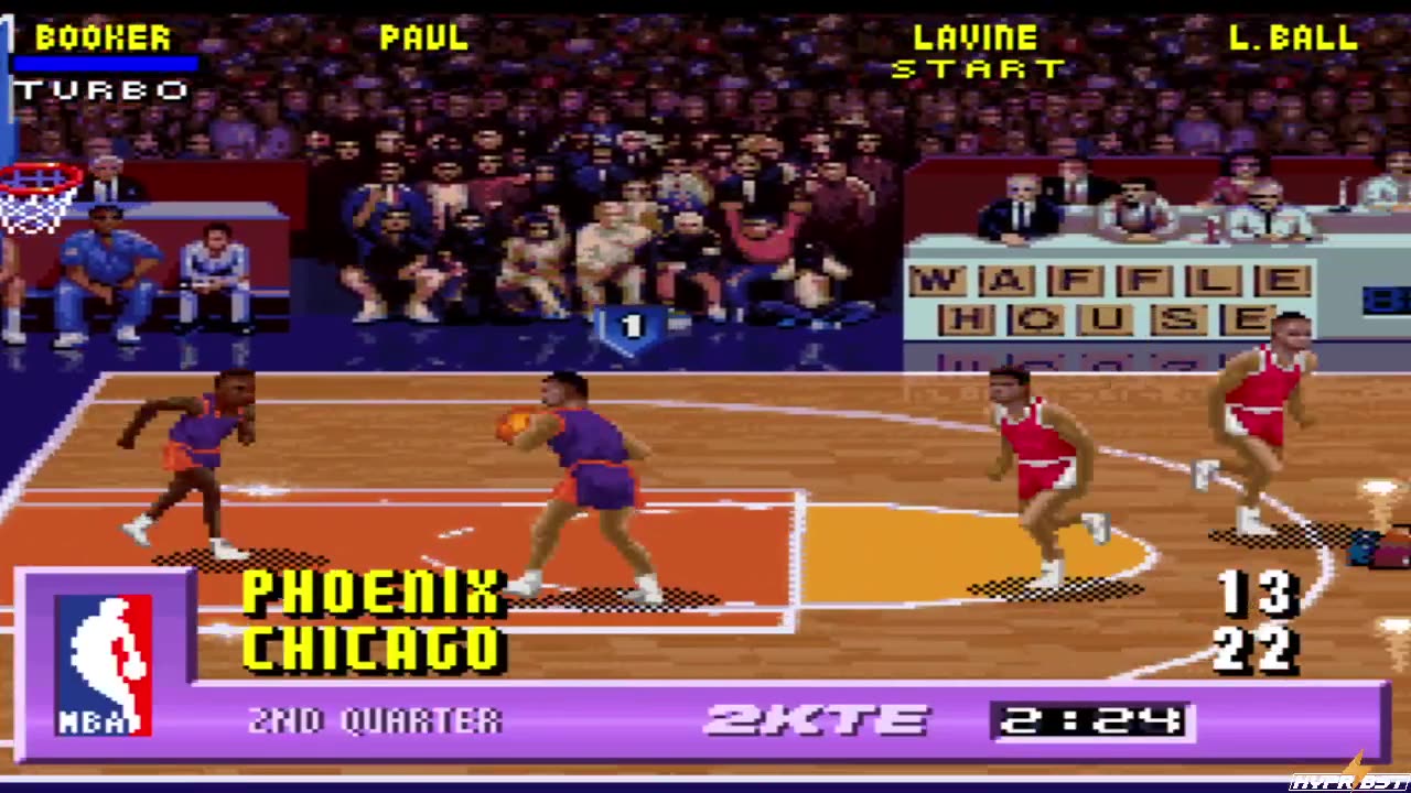 NBA JAM 2K22 Phoenix Suns Vs The Chicago Bulls