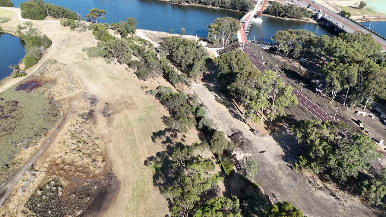 Perth Cycle Bridge Dec 2024