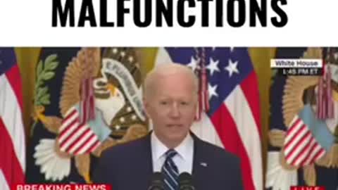 Biden’s Brain MALFUNCTIONS