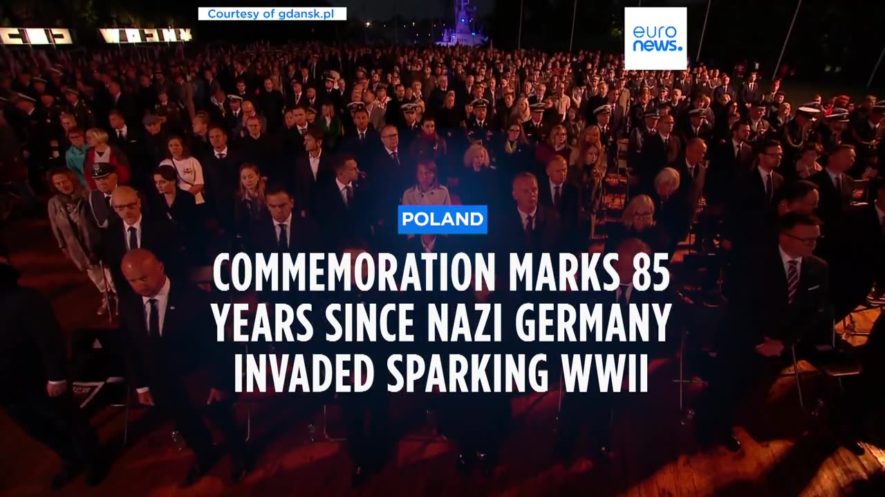 Poland marks 85th anniversary of Nazi Germany's invasion that triggered WWII