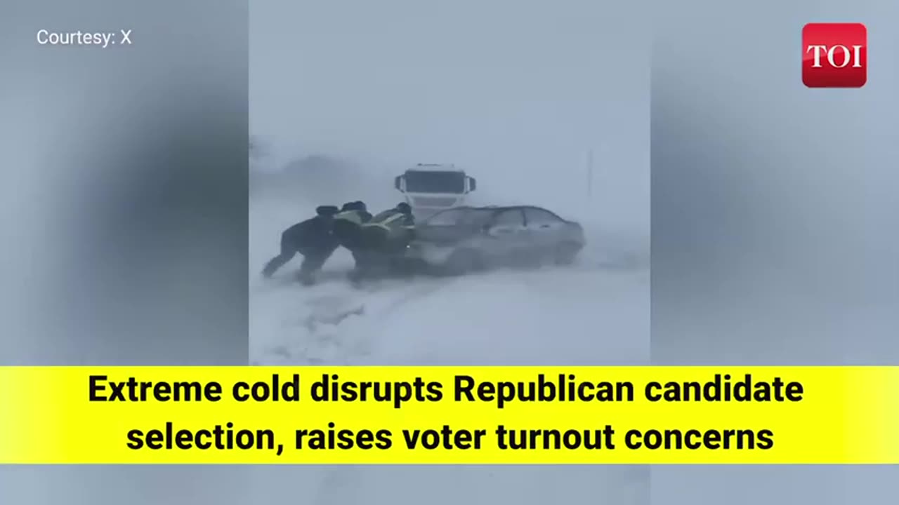 Extreme cold Republican candidate selection