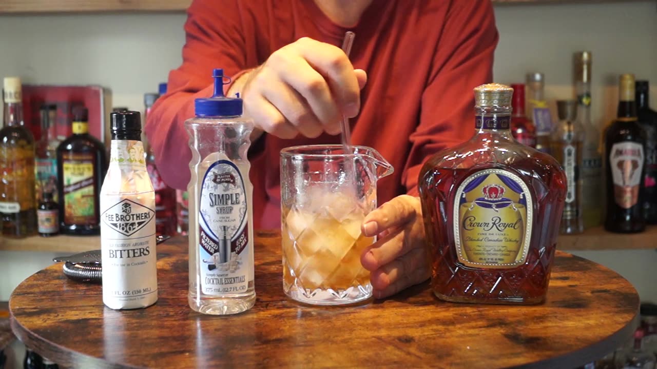 Crown Royal Canadian Whiskey Old Fashioned