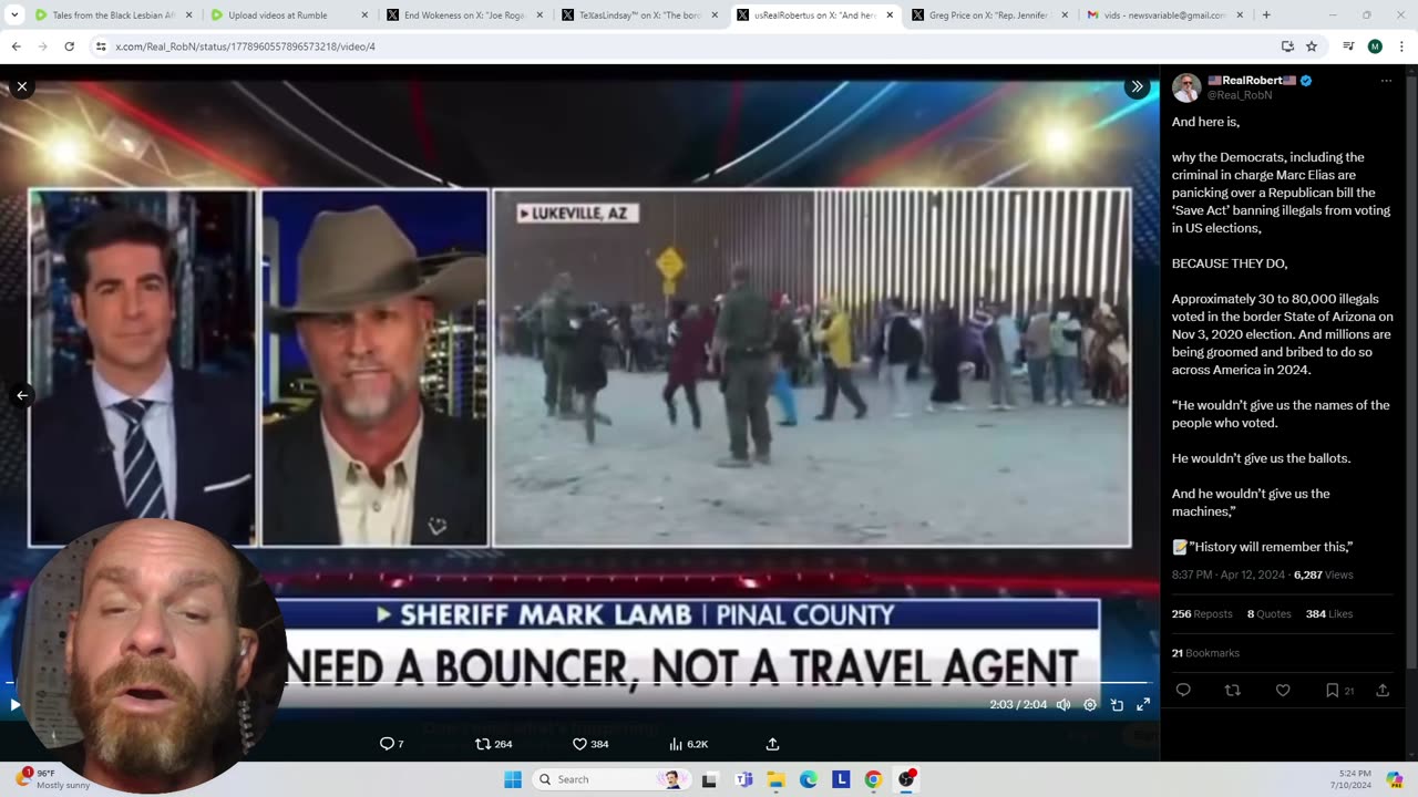 Joe Rogan and Tucker explain the border crisis and Dems having illegals vote