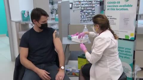 Prime Minister Trudeau gets COVID-19 vaccine booster shot