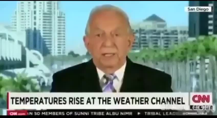 THE FOUNDER OF THE WEATHER CHANNEL EXPLAINS THE GLOBAL WARMING HOAX IN COMBATIVE INTERVIEW ON CNN