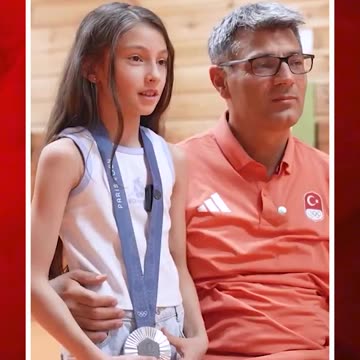 నా వల్లే నాన్నకు మెడల్: టర్కీ షూటర్ కుమార్తె| #olympicgames #olympics #ytshots #viralvideo|FBTV NEWS