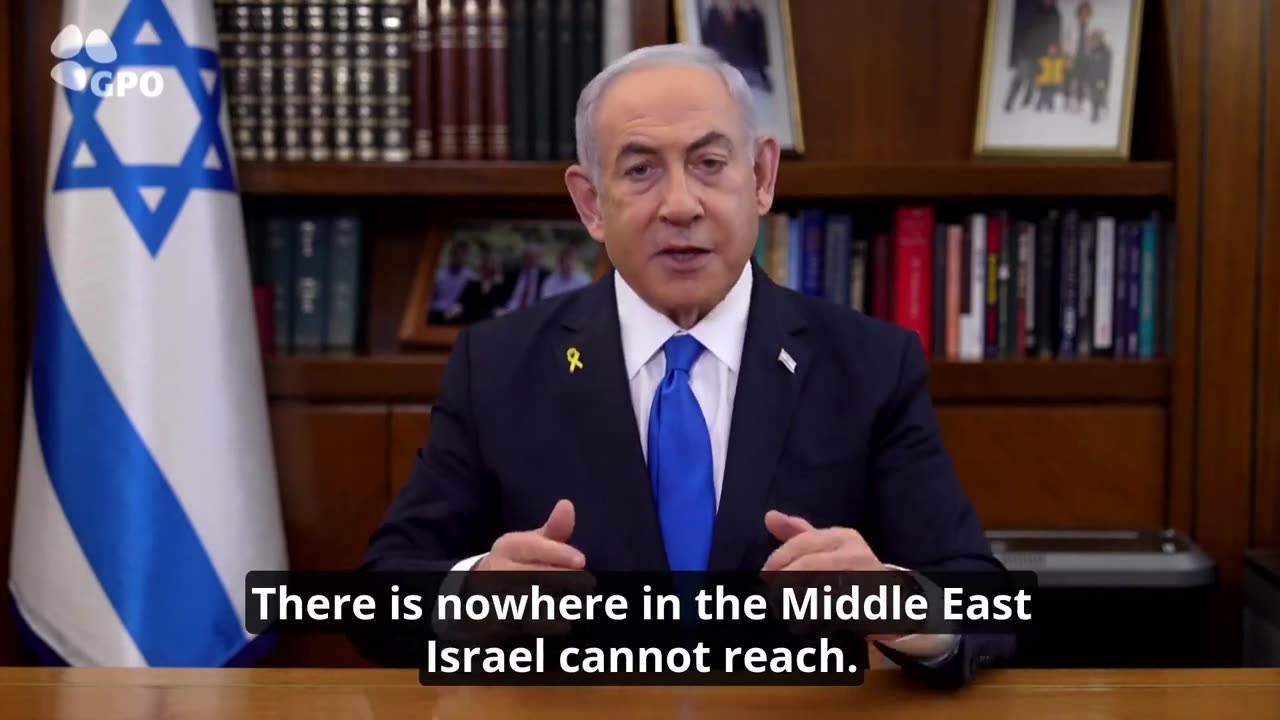 The Prime Minister of Israel has a message for the people of Persia...