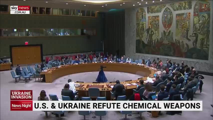 UN rejects Russia’s "unproven" claim of biological weapons activity in Ukraine