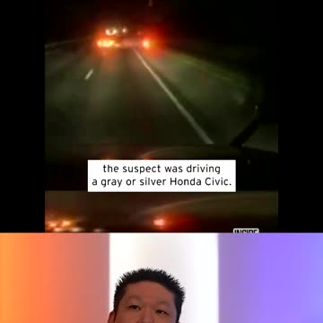 Car Intentionally Plows A Motorcyclist