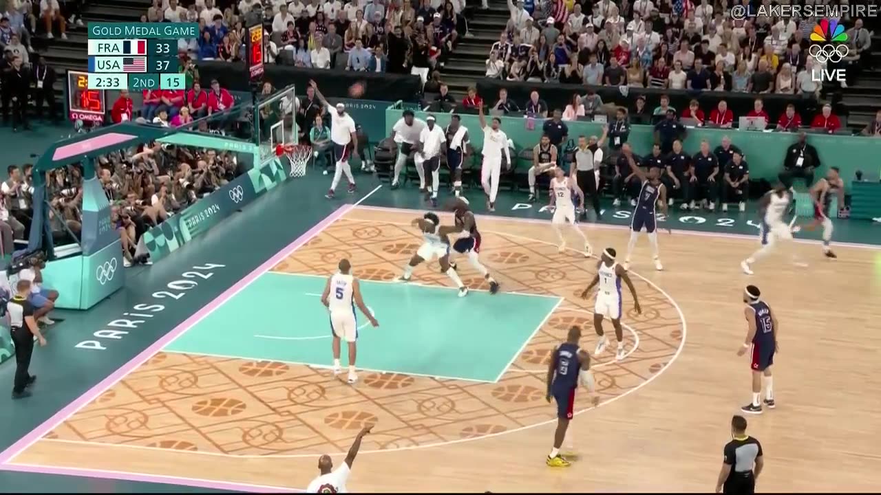 USA Team Highlights vs France | Gold Medal Game