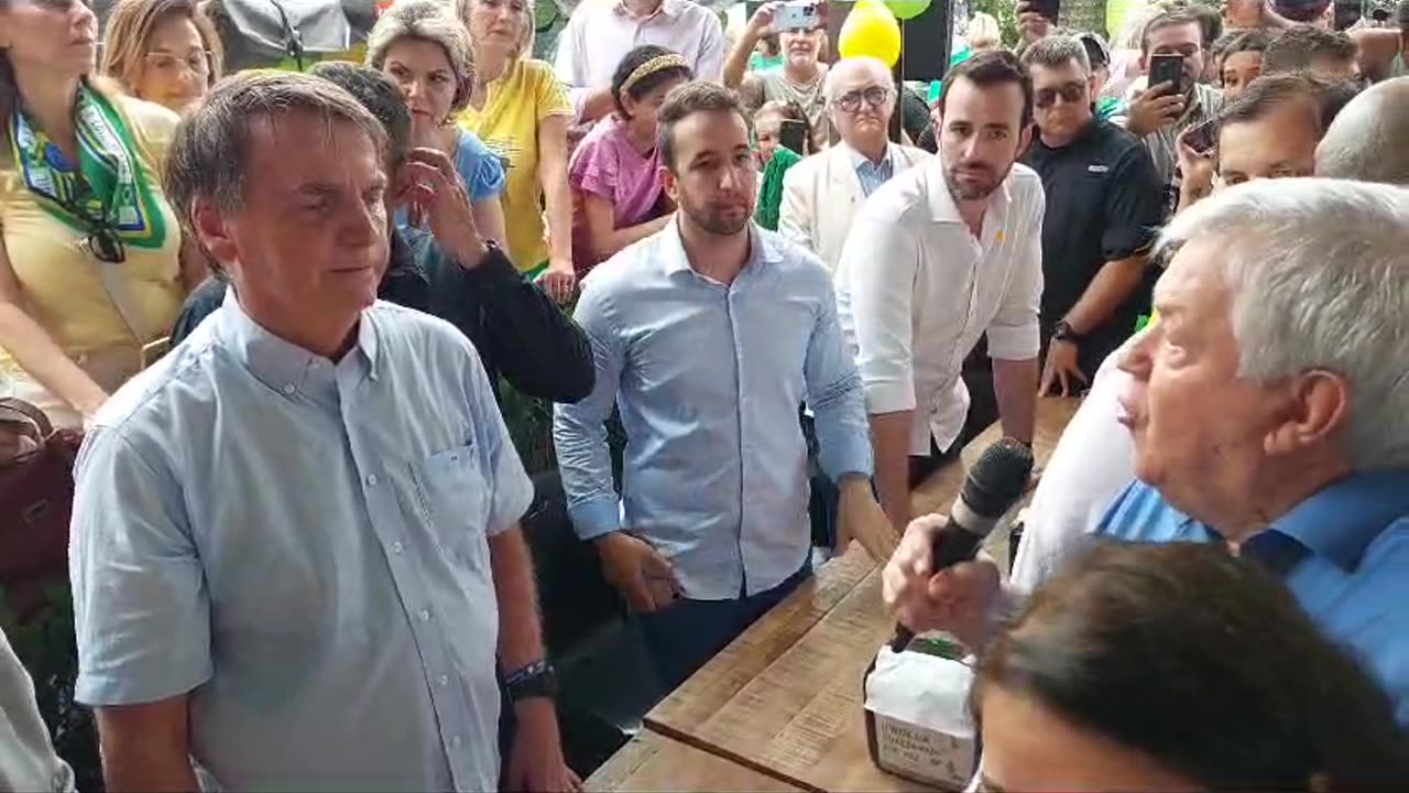 Cascione com Bolsonaro