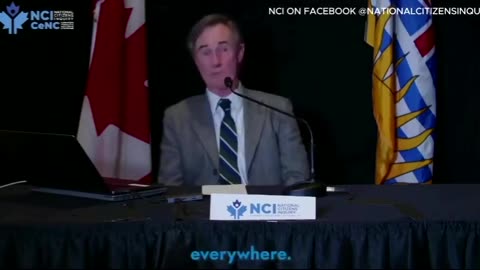 דר צארלס הופה בועדת החקירה האזרחית בקנדה פייזר תכננה שהזריקה תתפשט בכל הגוף מהלב למוח לאיברי רבייה שגרמה למגוון גדול של תופעות לוואי