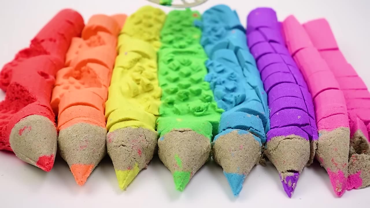 Kinetic Sand Cutting ASMR