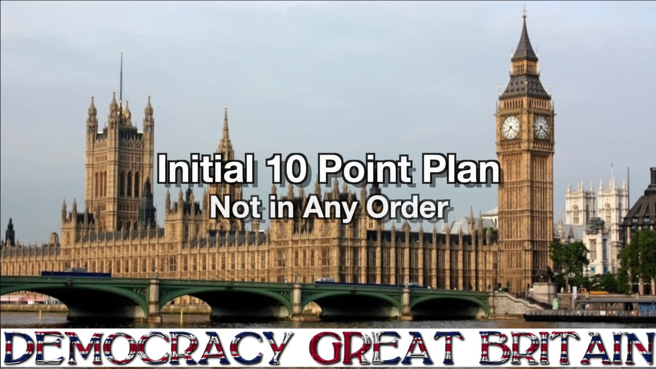 10 Point Plan. Democracy Great Britain