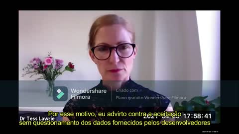 Fala de Tess Lawrie na Conferência Internacional Ivermectina para a Covid