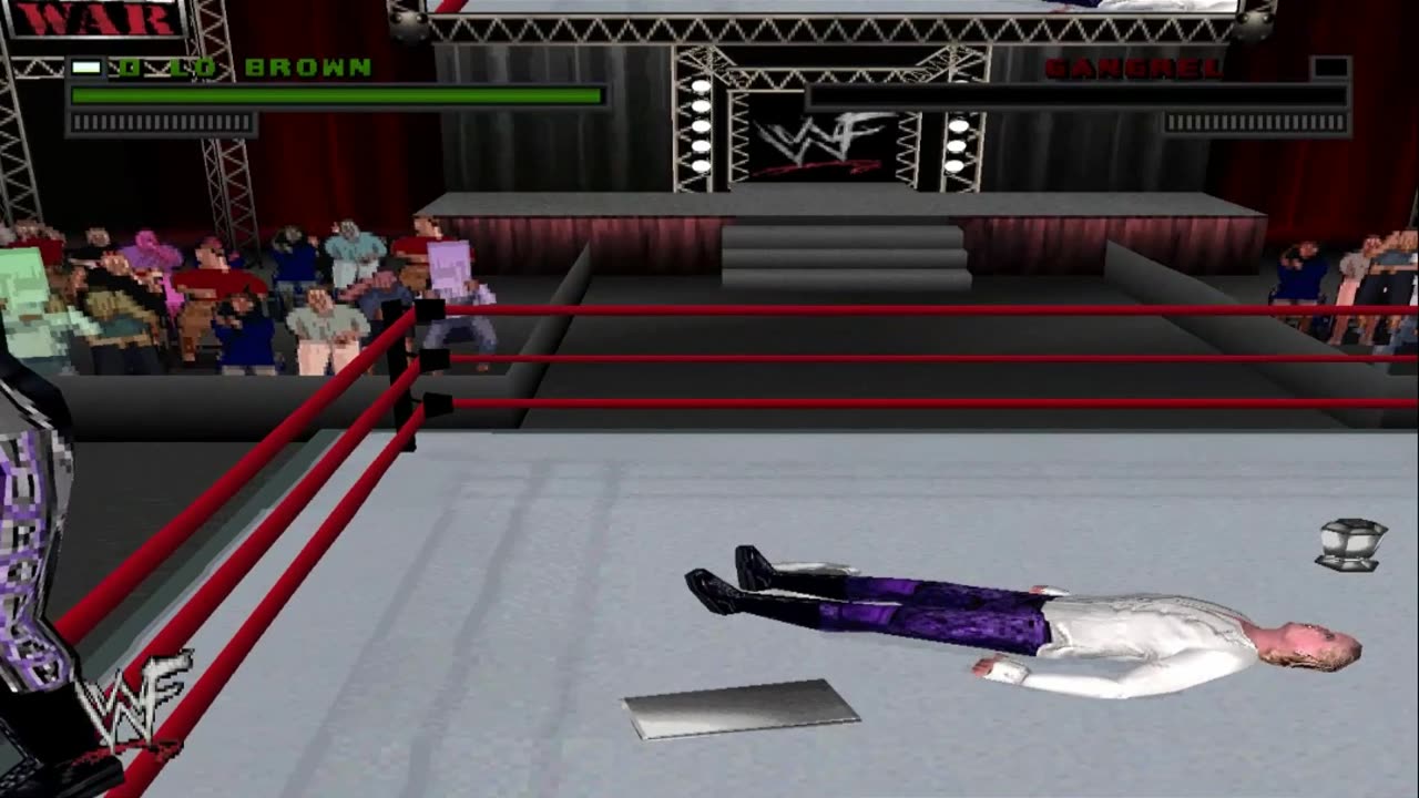 (PS1) WWF Attitude: D'Lo Brown Finisher Move!