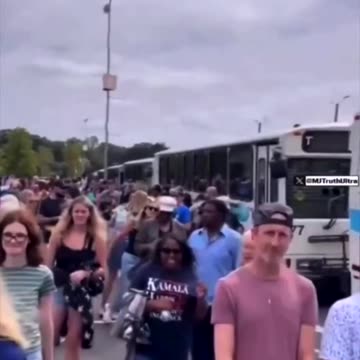 ROUTH BUSSED INTO 1 OF KAMALA’S RALLIES