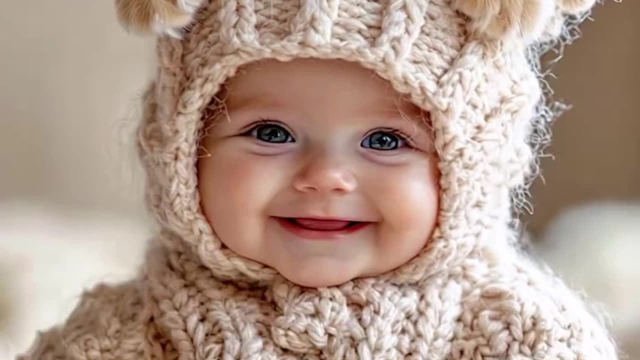 A cute baby