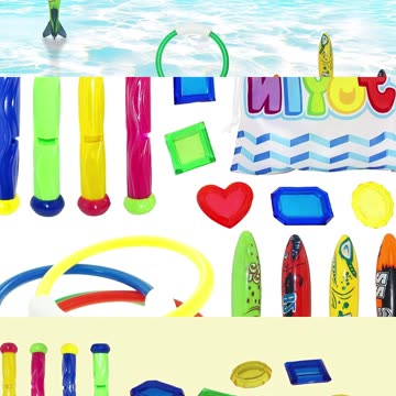 JOYIN 18Pcs Diving Pool Toys for Kids