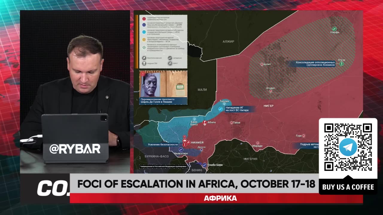 ❗️🌍🎞 Rybar Highlights of Africa on Oct.17-18, 2024