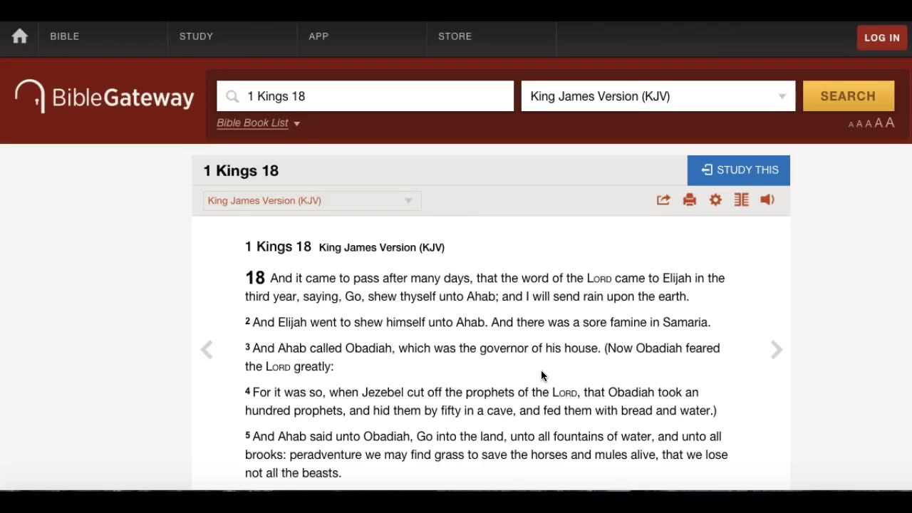 Scriptures Often Ignored 1 Kings 18 Power In The NAME!