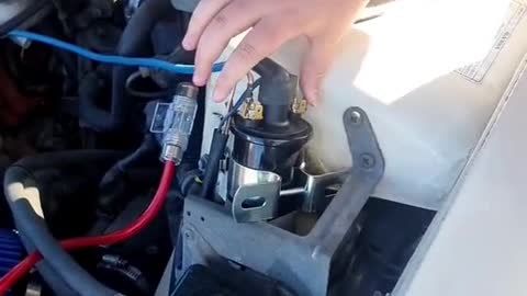 Auto engine parts removal