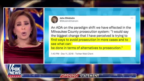 Judge Jeanine: Leftist DAs and legislatures are endangering America