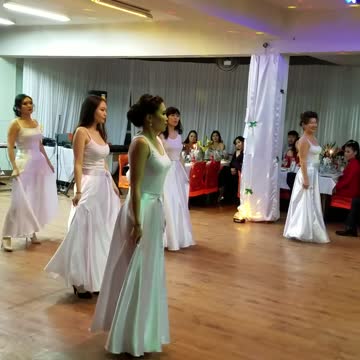 New Year's party in Mongolia Orkhon University