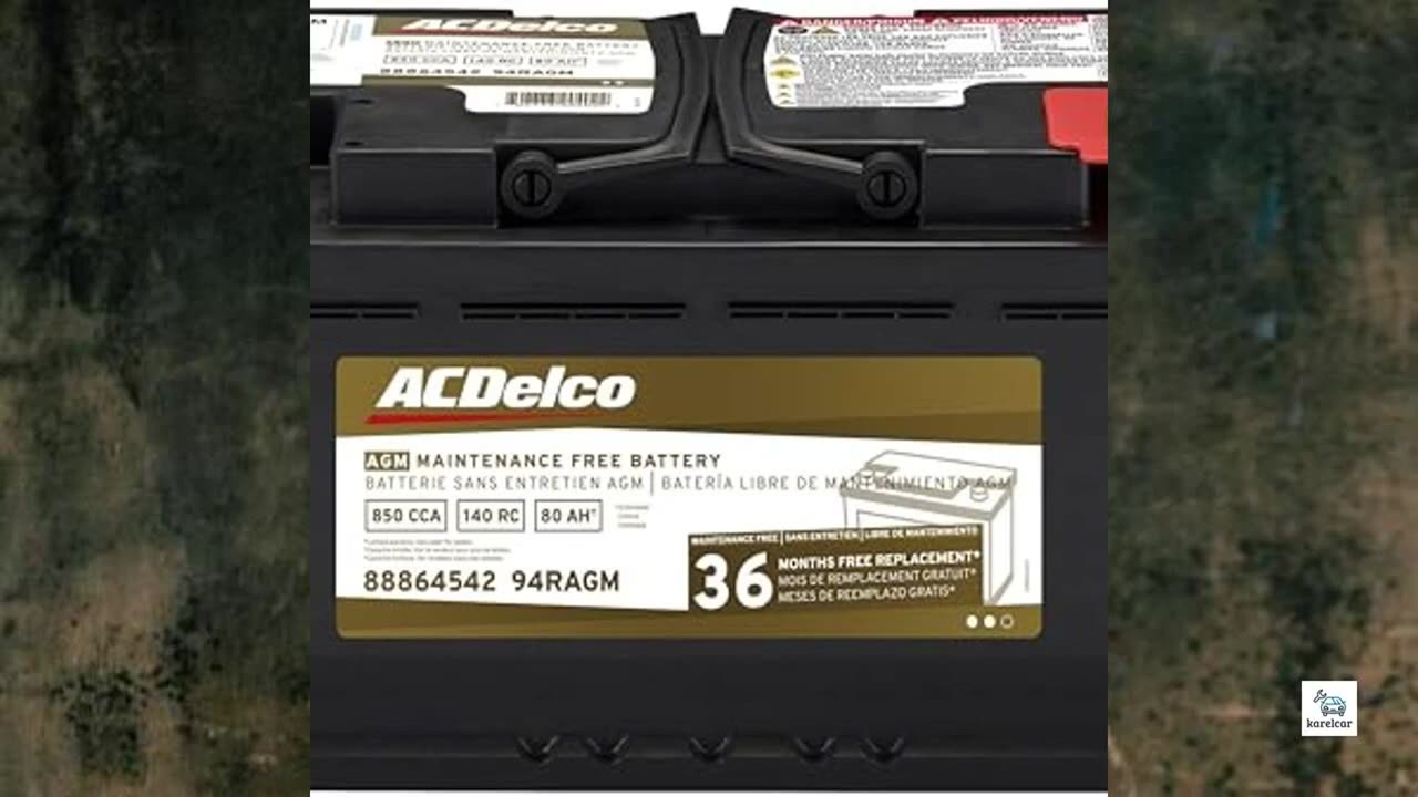 ACDelco Gold 94RAGM (88864542) 36 Month Warranty AGM BCI Group 94R Battery