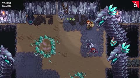 Sparklite is an action-adventure set in a whimsical
