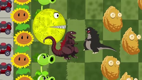 Godzilla vs Attack Final Boss - Zomboss Fight | Godzilla Cartoons