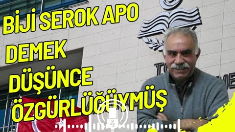 ''Biji Serok Apo'' İfade Özgürlüğüymüş