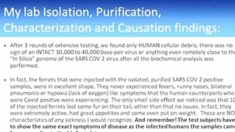 Lab scientist blows up the covid and monkeypox shams